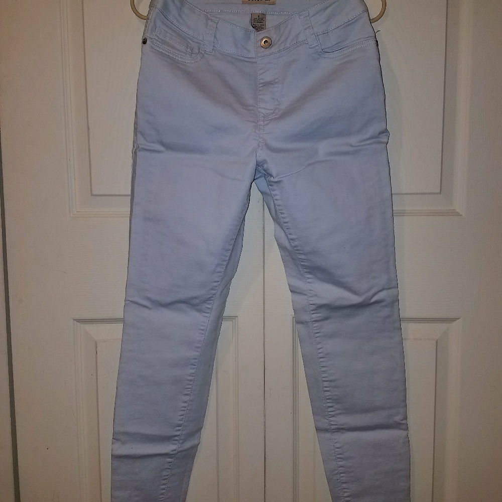 Light blue jeans